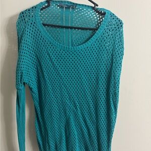 Prana Turquoise Knit Top